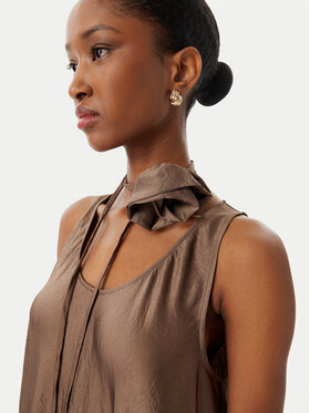 Marella Marella Vasaras kleita Alcool 2613221015 Bēšs Regular Fit