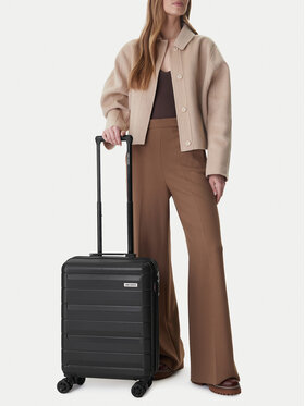 GINO ROSSI GINO ROSSI Самолетен куфар за ръчен багаж CEO-GIN-S-005-BLACK Черен