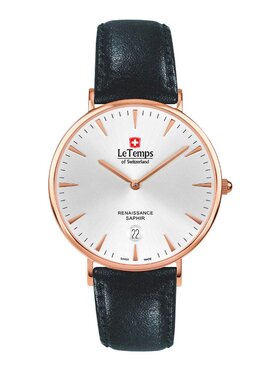 Le Temps Le Temps Zegarek LT1018.56BL51 Czarny