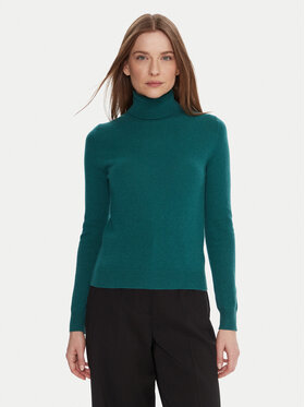 United Colors Of Benetton United Colors Of Benetton Bluză cu gât 1002D2348 Verde Regular Fit