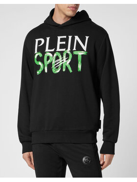 Plein Sport Plein Sport Bluza 8239 Czarny Regular Fit