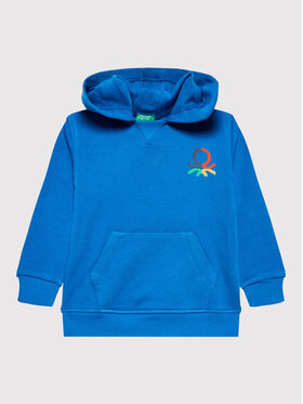 United Colors Of Benetton United Colors Of Benetton Sweatshirt 3J70G500R Blau Regular Fit