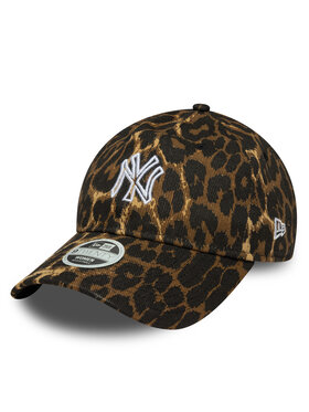 New Era New Era Czapka z daszkiem 9TWENTY Outline New York Yankees 60667497 Brązowy