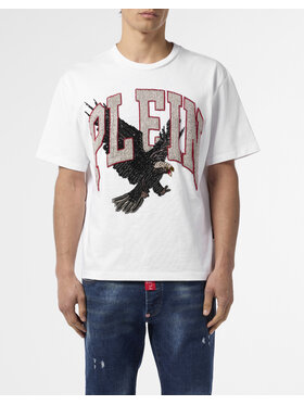 PHILIPP PLEIN PHILIPP PLEIN T-shirt 26267 Bianco Regular Fit
