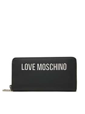 LOVE MOSCHINO LOVE MOSCHINO Duży Portfel Damski JC5611PP1MKD000B Czarny