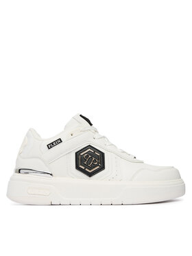 PHILIPP PLEIN PHILIPP PLEIN Sneakersy SAFS USC0925 PTE003N Biela