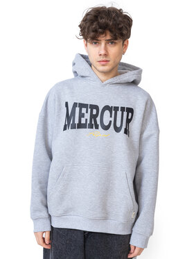 Mercur Mercur Bluza Box Szary Comfort Fit