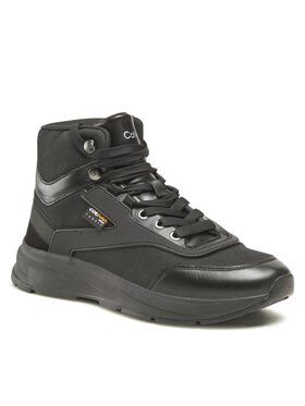 Calvin Klein Calvin Klein Sneakersy High Top Lace Up Mix HM0HM00759 Czarny