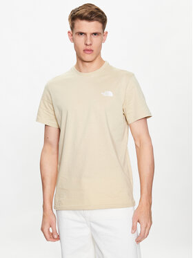 The North Face The North Face T-shirt Simple Dome NF0A2TX5 Beige Regular Fit