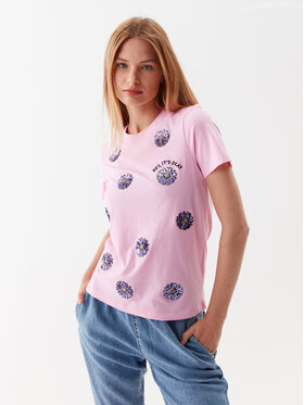 ONLY ONLY T-Shirt 15286720 Różowy Regular Fit