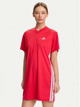 adidas adidas Každodenné šaty Sport Craft Shift JZ8131 Červená Loose Fit