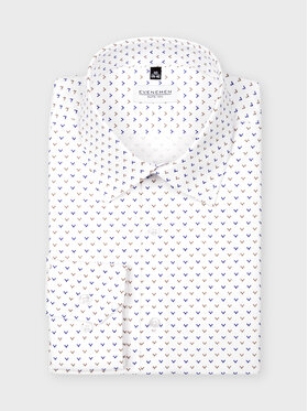 Evenemen Evenemen Koszula STAMPA K76558 Biały Slim Fit
