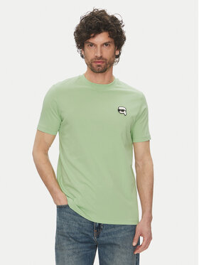 KARL LAGERFELD KARL LAGERFELD Tricou 755710 552224 Verde Regular Fit