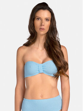 Miss Lou Miss Lou Bikini pezzo sopra G-SP2-NB Blu