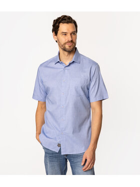 Lee Cooper Lee Cooper Koszula WINDSOR2 ML65 Niebieski Slim Fit
