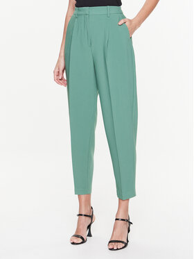 Bruuns Bazaar Bruuns Bazaar Hlače iz tkanine Cindy Dagny BBW2393 Zelena Regular Fit