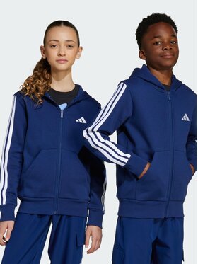 adidas adidas Bluza Essentials Full-Zip Niebieski Regular Fit