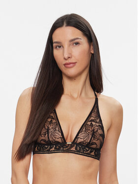 Aubade Aubade Podprsenka Bralette Coeur a Corps 1B10B Černá