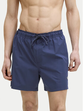 Jack & Jones Jack & Jones Szorty kąpielowe Maui Tropic 12291385 Granatowy Regular Fit