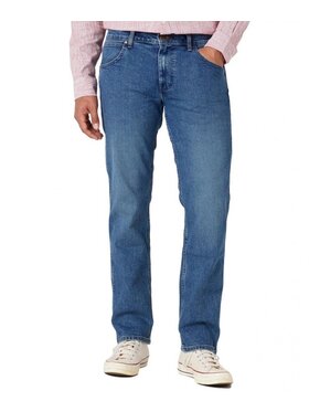 Wrangler Wrangler Jeansy GREENSBORO Niebieski Straight Fit