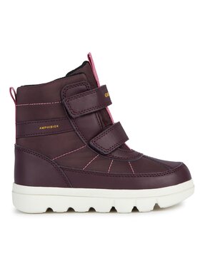 Geox Geox Śniegowce J Willaboom Girl B A J36HWD 0FU54 C8017 S Fioletowy