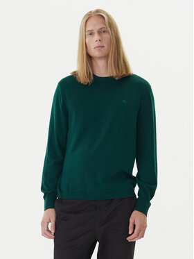 Calvin Klein Calvin Klein Sweter LV04LB305G Zielony Regular Fit