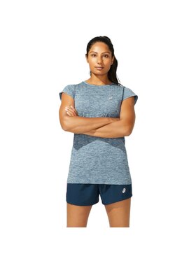 Asics Asics T-Shirt ASICS Race Seamless SS Tee Niebieski Regular Fit