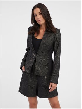 Orsay Orsay Marynarka 481330660000__36 Czarny Regular Fit