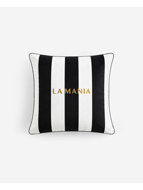La Mania La Mania Poduszka dekoracyjna Stripes Luxury Czarny