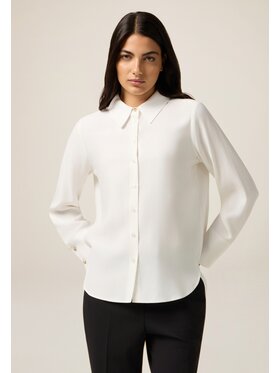 Oltre Oltre Koszula 5112R003017N011 Biały Regular Fit