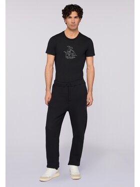 Trussardi Trussardi Pantaloni di tessuto P8008000061N033 Nero Regular Fit