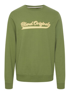 Blend Blend Bluza 20715364 Zielony Regular Fit