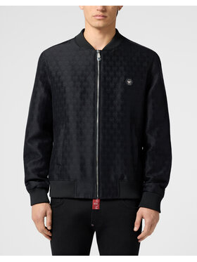 PHILIPP PLEIN PHILIPP PLEIN Bomber 30567 Nero Regular Fit