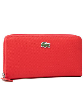 Lacoste Lacoste Portefeuille femme grand format L Zip Wallet NF2900PO Rouge