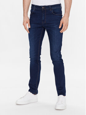 Sisley Sisley Traperice 4V2USE00O Tamnoplava Slim Fit