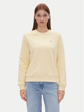 Tommy Jeans Tommy Jeans Світшот Tjw Reg S Flag Crew DW0DW19959 Жовтий Regular Fit