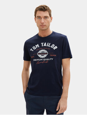 Tom Tailor Tom Tailor Тишърт 1037735 Тъмносин Regular Fit
