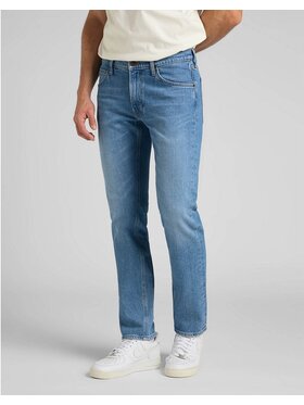Lee Lee Jeansy DAREN ZIP FLY Niebieski Straight Fit