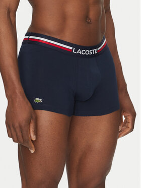 Lacoste Lacoste Set 3 perechi de boxeri 5H2390 Albastru