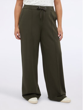 Fiorella Rubino Fiorella Rubino Pantaloni di tessuto P838L002245N035 Verde Regular Fit