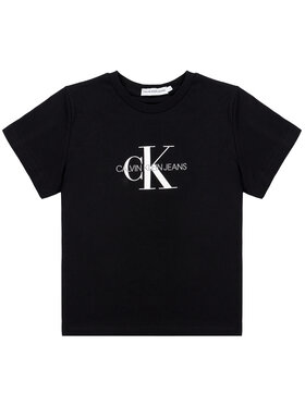 Calvin Klein Jeans Calvin Klein Jeans T-Shirt Monogram Logo IU0IU00068 Czarny Regular Fit