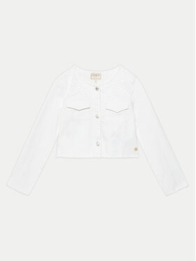 Guess Guess Geacă J5GL04 D4MW4 Alb Regular Fit