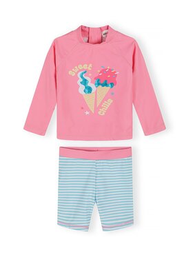 minoti minoti Strój kąpielowy 30SWIM105 Różowy