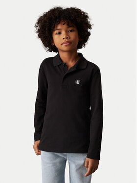 Calvin Klein Jeans Calvin Klein Jeans Poloshirt Essential IB0IB02421 D Schwarz Regular Fit