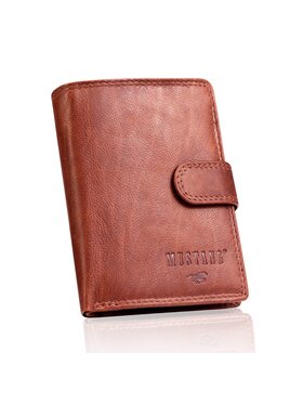 Mustang Mustang Portfel DENIMO HIGH WALLET Brązowy