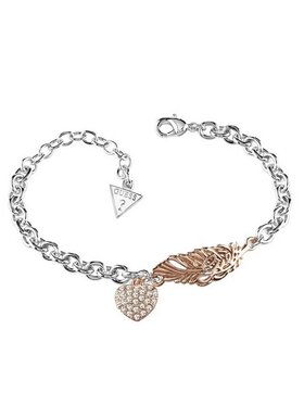 Guess Guess Náramek UBB21512-L Stříbrná