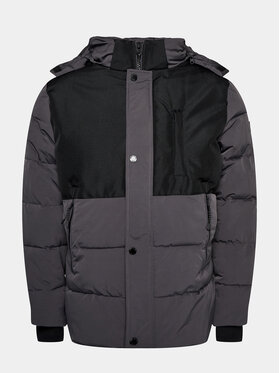 INDICODE INDICODE Zimní bunda Titan 15-755 Šedá Regular Fit