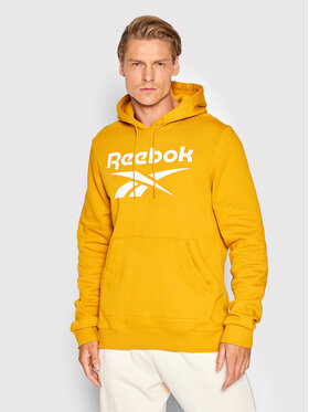 Reebok Reebok Bluza Identity HJ9971 Żółty Regular Fit
