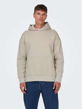 Only & Sons Only & Sons Bluza Dan 22026661 Beżowy Relaxed Fit