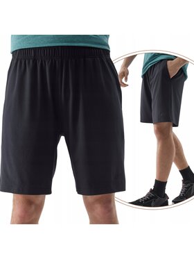 4F 4F Szorty sportowe 4FWSS24TFSHM383-20S Czarny Regular Fit